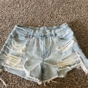 jean shorts